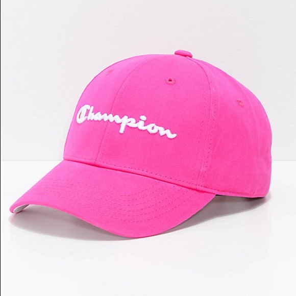 Champion Accessories - Unisex Pink Champion Hat